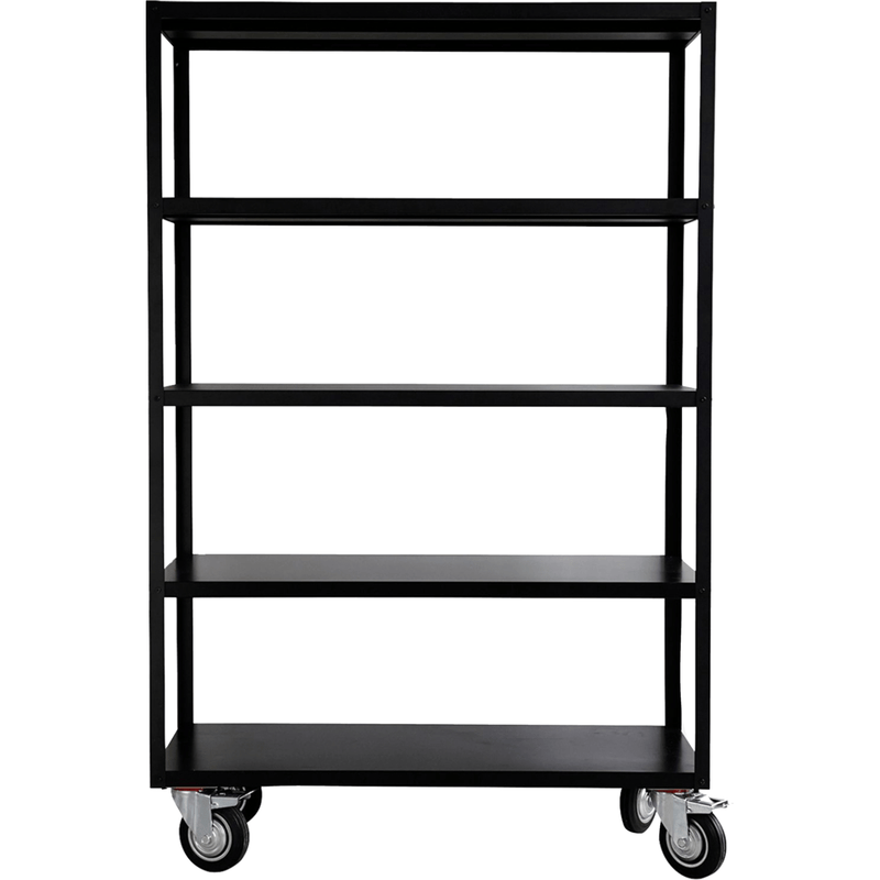 HDTrolley, Matte black - Stål - 120 cm bred - 180 cm høj