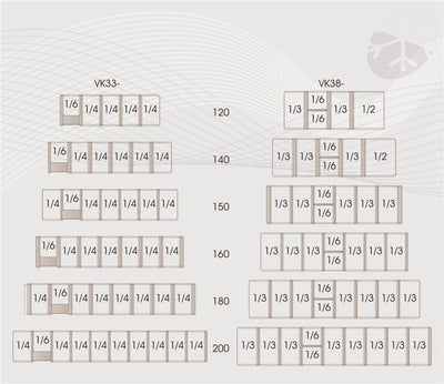 Tefcold VK38-200 - Køleopsats til 9 x GN 1/3 - 200 cm bred