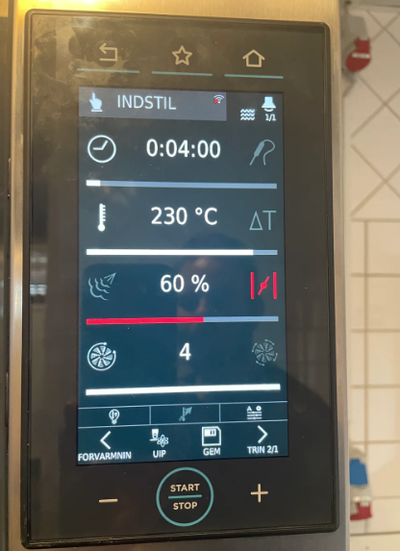 Lej Unox Cheftop Plus 5 plader GN 1/1 - Pommes frites ovn på stativ (Min. 6 måneder/pris pr. måned)