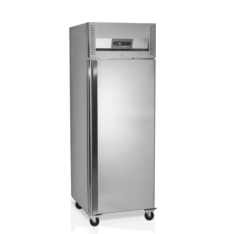 Lagerkøleskab - Tefcold RK505 - 429 liter - 45 DB - 1,12 KW/24 timer (53 x 54 cm hylder)