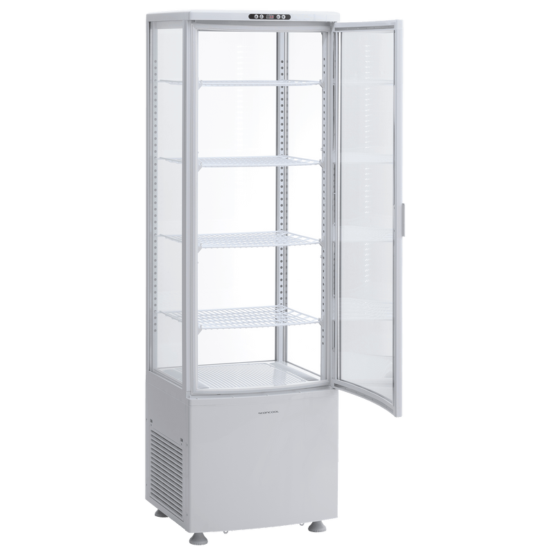 Kølemontre (gulvmodel) - Scancool RTC 237 WE - 235 liter - 4,44 kW/24 timer