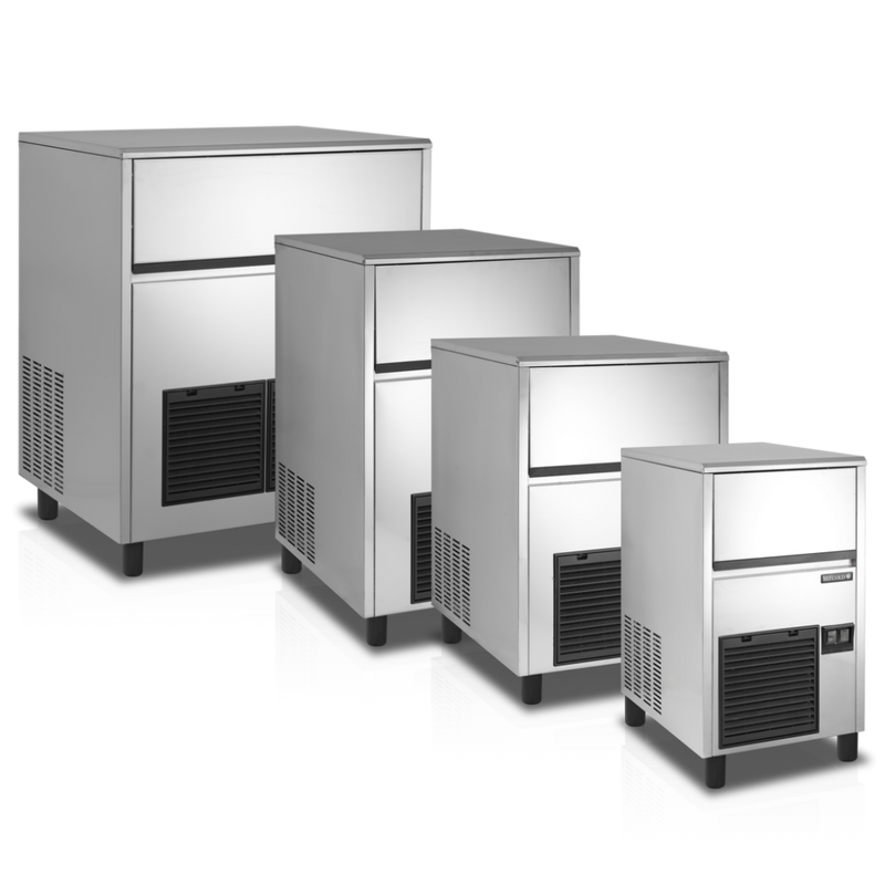 Tefcold TC85 - Isterningmaskine - 85 kg/døgnet - 40 kg. magasin (store isterninger)