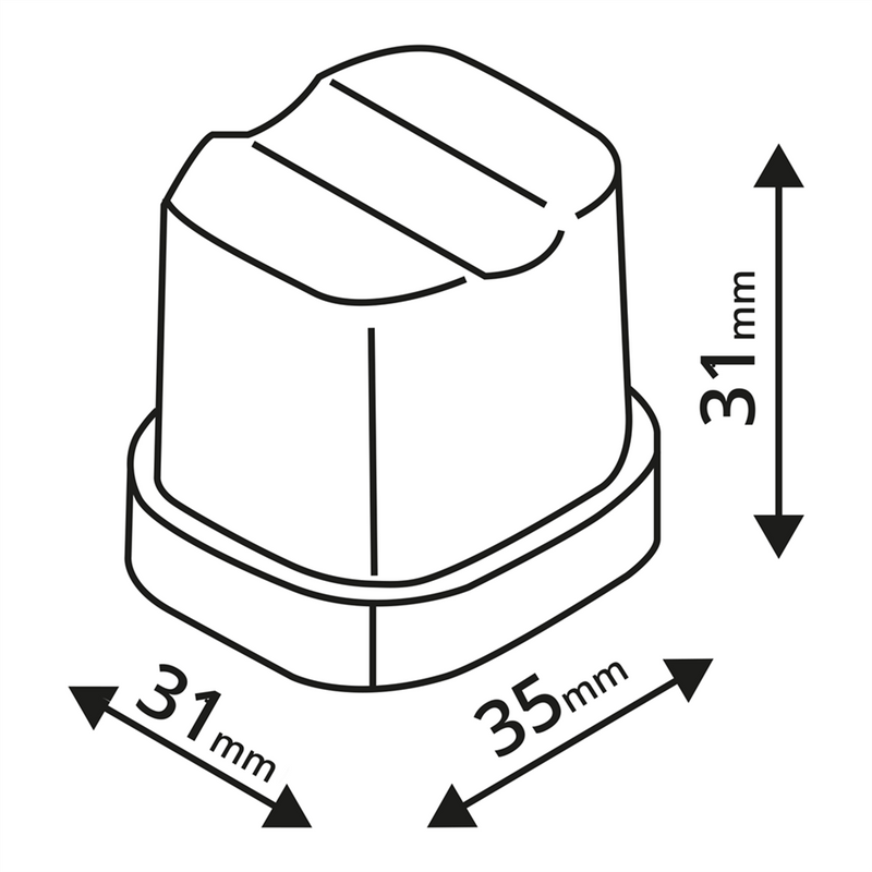 Tefcold TC85 - Isterningmaskine - 85 kg/døgnet - 40 kg. magasin (store isterninger)